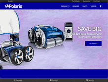 Tablet Screenshot of polarispool.com